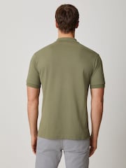Lacoste Green Khaki L.12.12 Classic Fit Short Sleeve Polo Shirt - Image 2 of 4