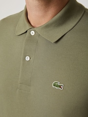 Lacoste Green Khaki L.12.12 Classic Fit Short Sleeve Polo Shirt - Image 4 of 4