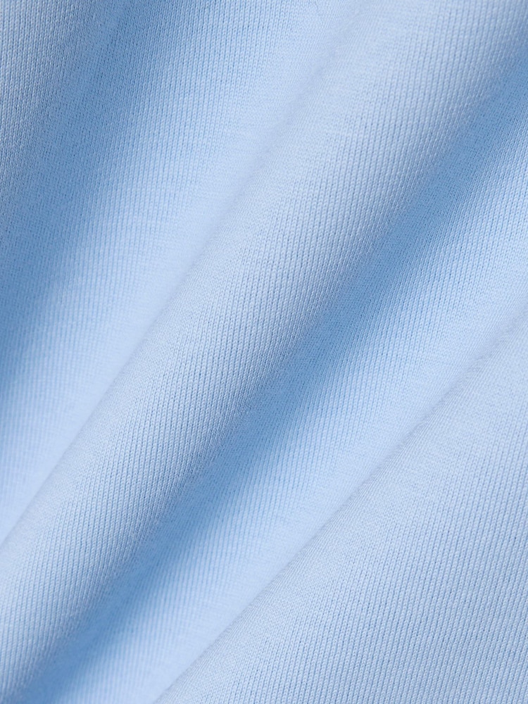 Lacoste Blue Classic Fit Colorblock Cotton T-Shirt - Image 7 of 7