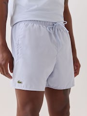 Lacoste Blue Short Quick-Dry Swim Shorts - Image 3 of 10