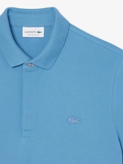 Lacoste Blue Regular Fit Paris Stretch Piqué Polo Shirt - Image 2 of 4