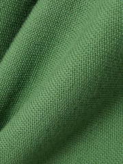 Lacoste Green Fine Knit Moss Stitch Cotton Polo Collar Sweater - Image 3 of 3