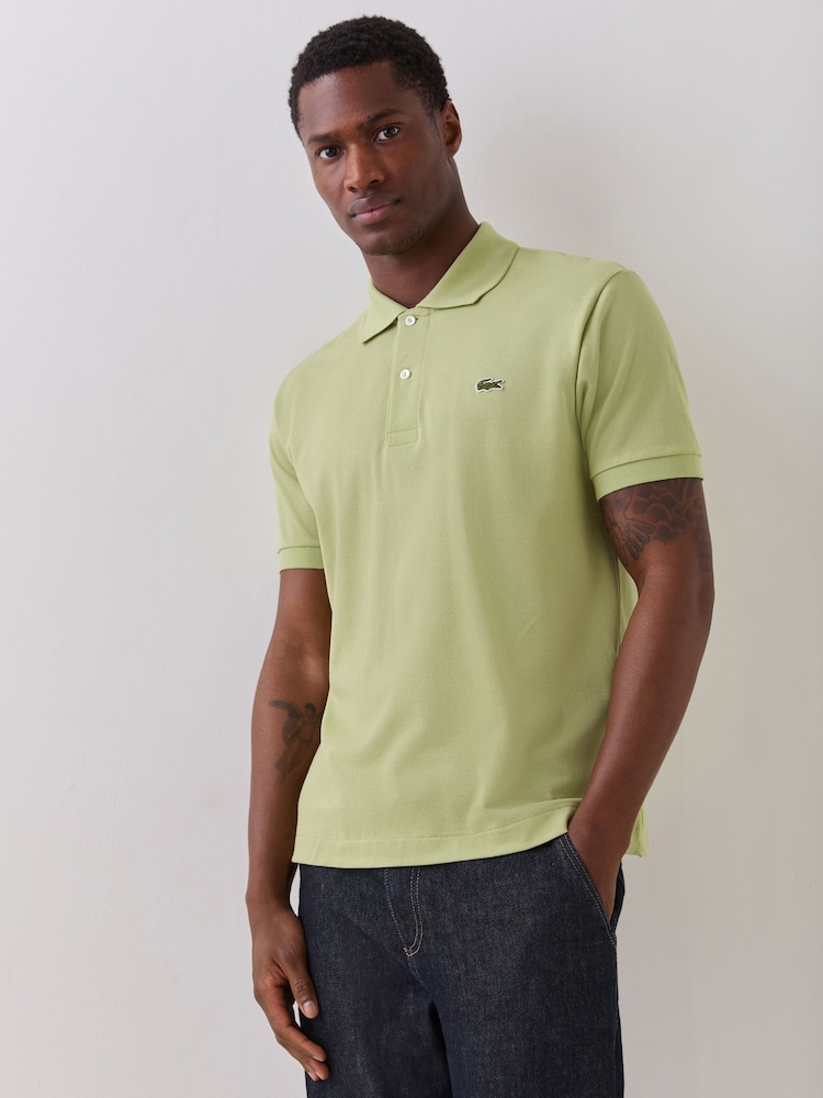 Lacoste Green L.12.12 Classic Fit Short Sleeve Polo Shirt - Image 1 of 8