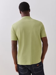 Lacoste Green L.12.12 Classic Fit Short Sleeve Polo Shirt - Image 3 of 8