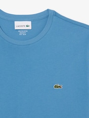 Lacoste Blue Cotton Pima T-Shirt - Image 2 of 3