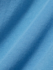 Lacoste Blue Cotton Pima T-Shirt - Image 3 of 3