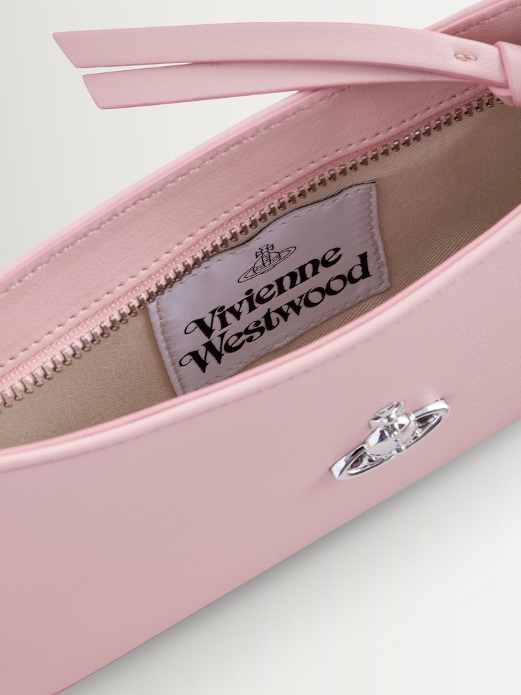 Vivienne Westwood Pink Tasha Shoulder Phone Bag - Image 6 of 6