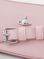 ורוד - Vivienne Westwood נרתיק לטלפון עם רצועת כתף, דגם Tasha - תמונה 8 מתוך 9