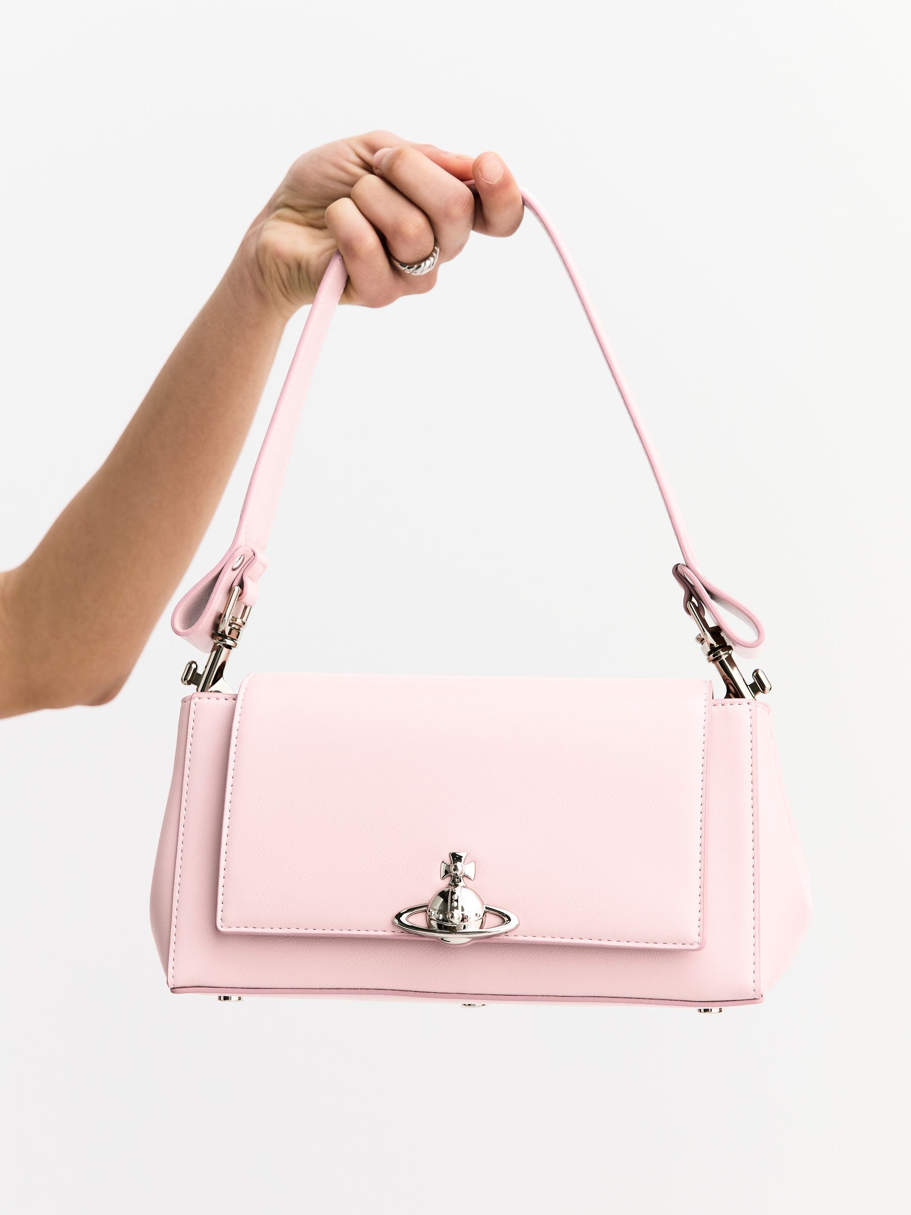 Buy Vivienne Westwood Pink Hazel Medium Handbag from Next USA Buy Vivienne Westwood Pink Hazel Medium Handbag from Next USA