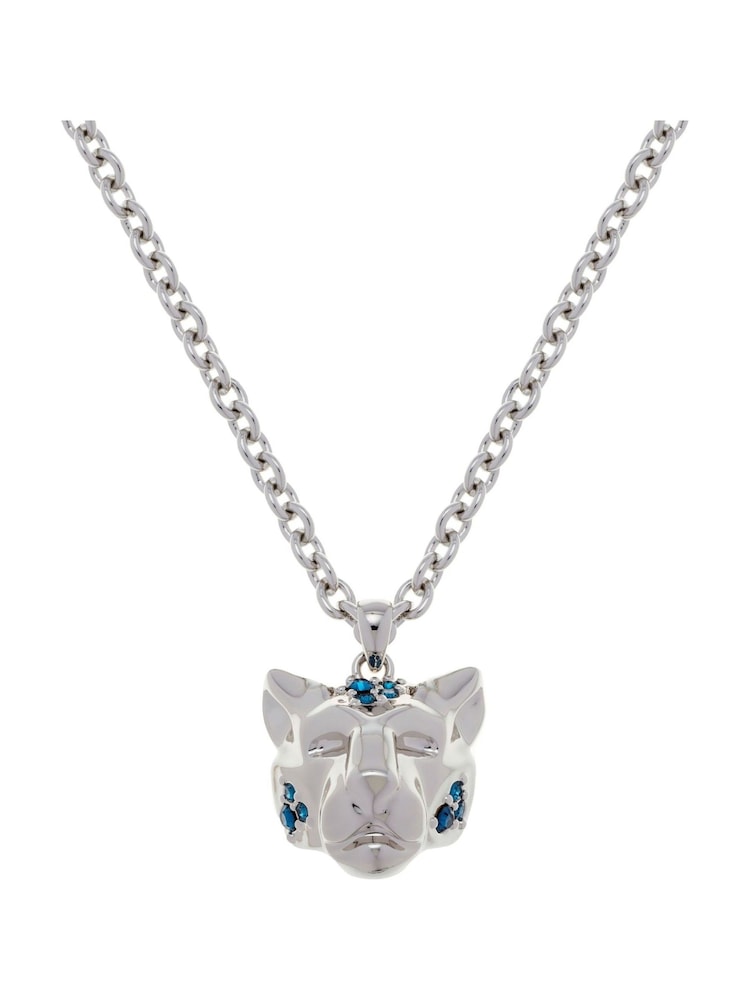 Karen Millen Leopard Print Pendant Necklace - Image 2 of 4