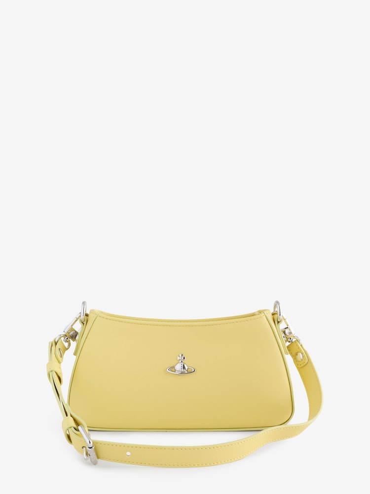 Vivienne Westwood Yellow Tasha Shoulder Phone Bag - Image 1 of 6