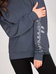 Pineapple Grey Womens Pink Sweatshirt - Image 2 of 5