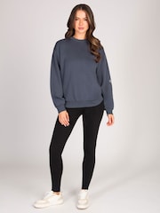 Pineapple Grey Womens Pink Sweatshirt - Image 3 of 5