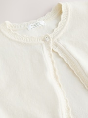 Ecru Knitted Bridesmaid Shrug (3mths-16yrs) - Image 7 of 8