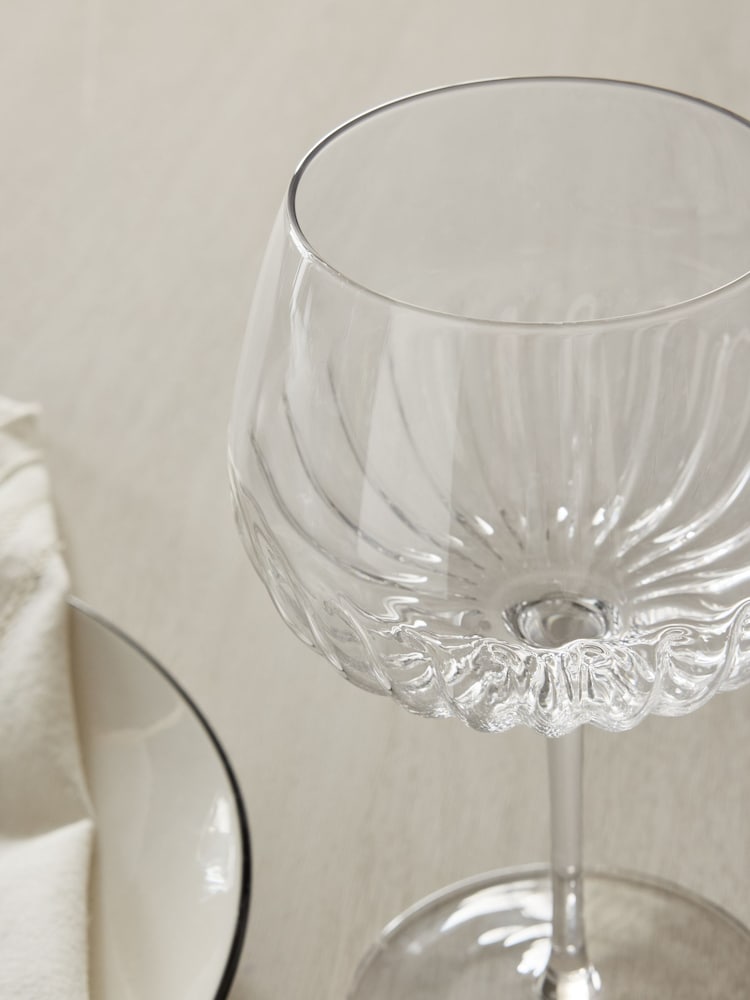 Set of 2 Clear Rosa Gin Glasses - Image 2 of 3