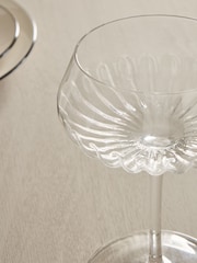 Set of 2 Clear Rosa Cocktail Glasses - Image 2 of 3