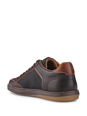 Jones Bootmaker Brown San Diego Leather Trainers - Image 3 of 5