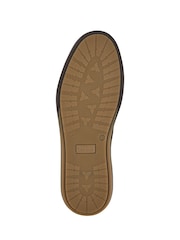 Jones Bootmaker Brown San Diego Leather Trainers - Image 5 of 5