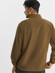 Snowdonia Khaki Full Zip Fleece - Image 2 of 4
