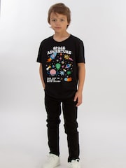 Brands In Black Space Adventure T-Shirt - Image 2 of 4