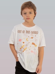 Brands In White Space Out Of This World T-Shirt - Image 1 of 4
