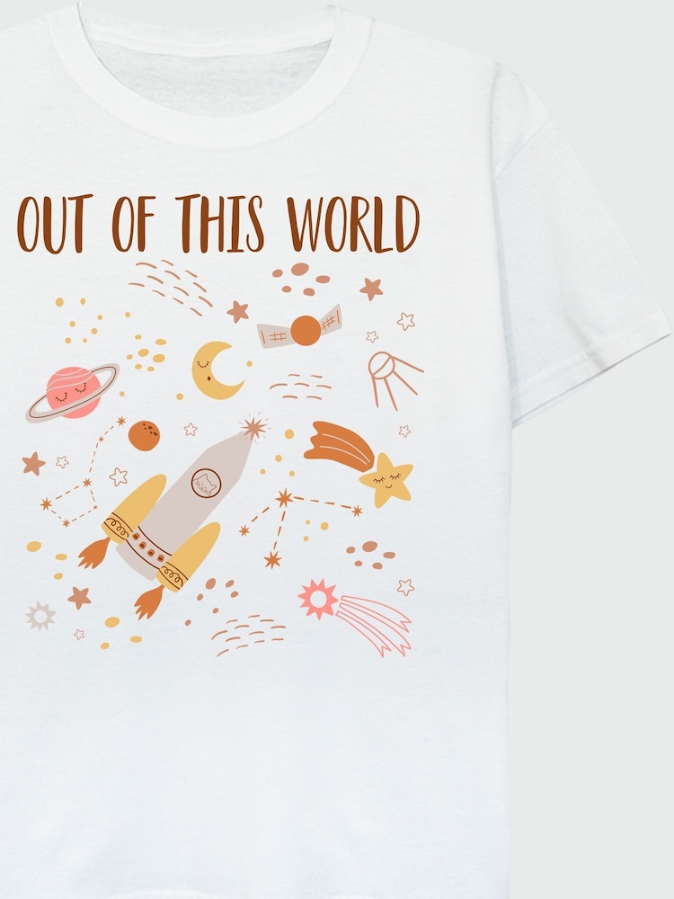 Brands In White Space Out Of This World T-Shirt - Image 4 of 4