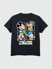 Brands In Black Disney Mickey Mouse Clubhouse Head T-Shirt - Image 3 of 4