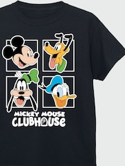 Brands In Black Disney Mickey Mouse Clubhouse Head T-Shirt - Image 4 of 4