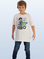 Brands In White Disney Elio Cape T-Shirt - Image 2 of 4