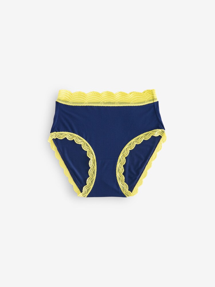 Stripe & Stare High Rise Four Pack Knickers - Image 5 of 5 Stripe & Stare High Rise Four Pack Knickers - Image 5 of 5