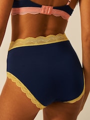 Stripe & Stare High Rise Four Pack Knickers - Image 6 of 11