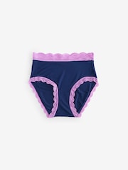 Stripe & Stare High Rise Four Pack Knickers - Image 8 of 11