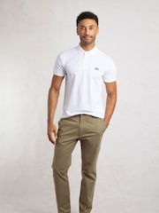 Weird Fish Green Freddie Super Soft Chino Trousers - Image 2 of 6