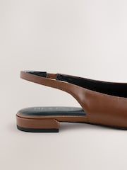 Šokoladinis rudas - „Forever Comfort®“ odiniai bateliai su apvaliomis nosimis, lankeliu ant gobtuvo - 10 paveikslėlis iš 10