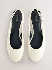 Bone Forever Comfort® Round Toe Slingback Flats - Image 1 of 4