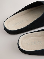 Black Forever Comfort® Leather Footbed Clogs - Image 5 of 5