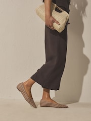 Nude/Pink Forever Comfort® Weave Point Ballet Flats - Image 4 of 10