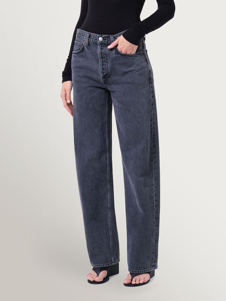 AGOLDE Symbolic Arc 32 Inshort Wave Jeans - Image 1 of 8 AGOLDE Symbolic Arc 32 Inshort Wave Jeans - Image 1 of 8