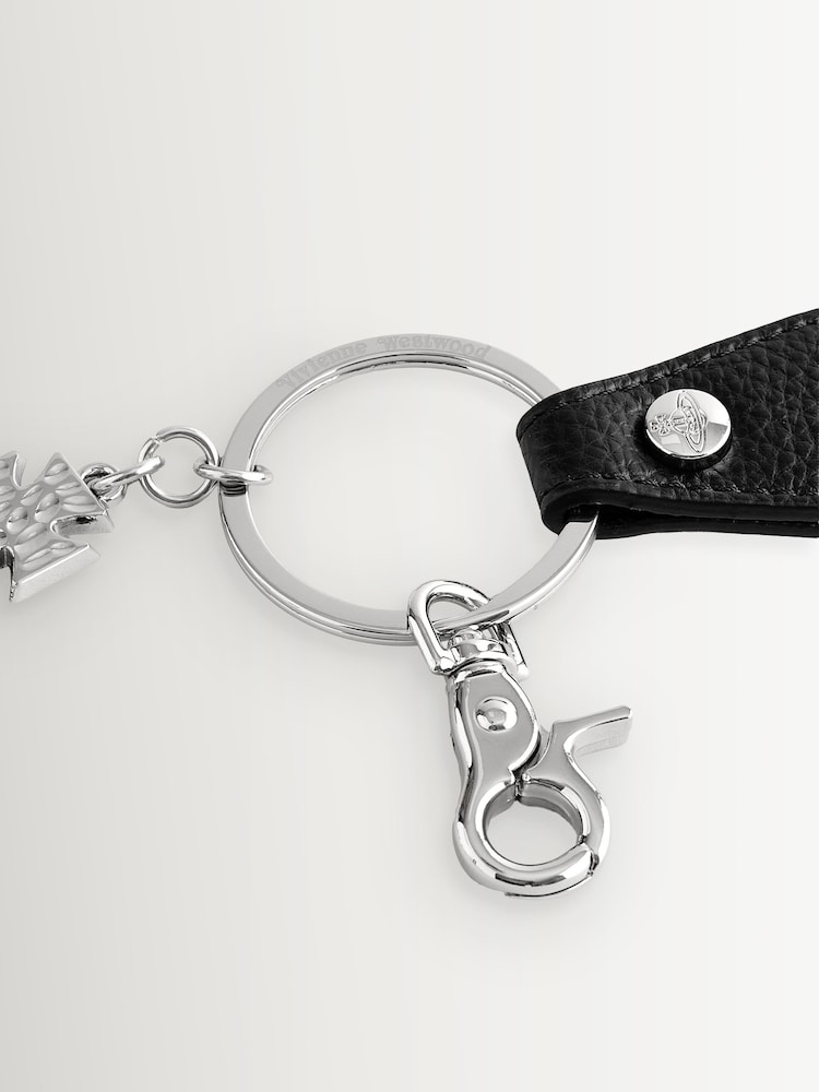 Plateado - Vivienne Westwood Heart Orb Mirror Charm - Imagen 3 de 3