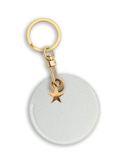 Jonnys Sister	Personalised Faux Leather Bag Accessory with Gold Tone Star Charm - Image 2 of 2