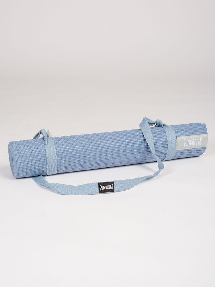 Pineapple Blue Badge Yoga Mat - Image 2 of 9