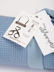 Pineapple Blue Badge Yoga Mat - Image 4 of 9