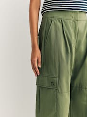 Weekend MaxMara Green Aquila Wide Leg Trousers - Image 5 of 5