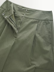 Weekend MaxMara Green Aquila Wide Leg Trousers - Image 9 of 11