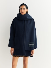 Weekend MaxMara Black Fulcro Coat - Image 1 of 5