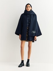 Weekend MaxMara Black Fulcro Coat - Image 2 of 5
