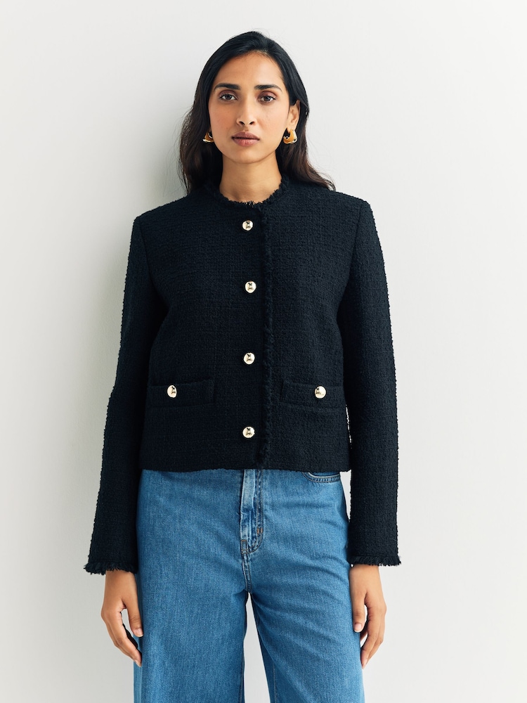 Weekend MaxMara Black Agami Cardigan - Image 1 of 5 Weekend MaxMara Black Agami Cardigan - Image 1 of 5