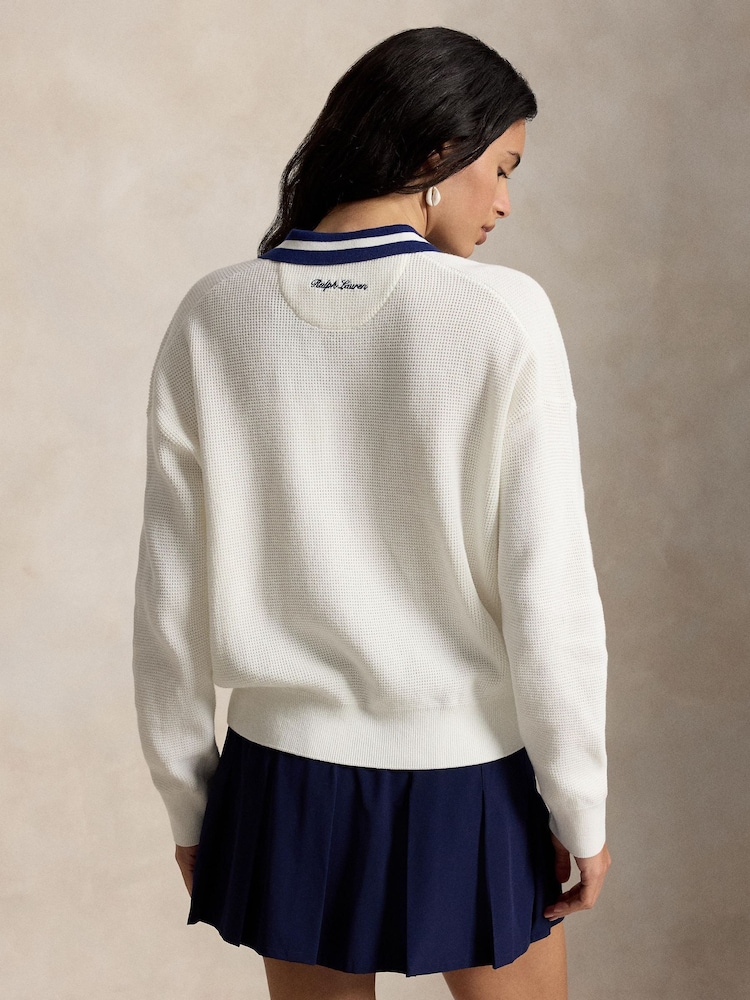 Polo Ralph Lauren Cream Sweater - Image 2 of 3