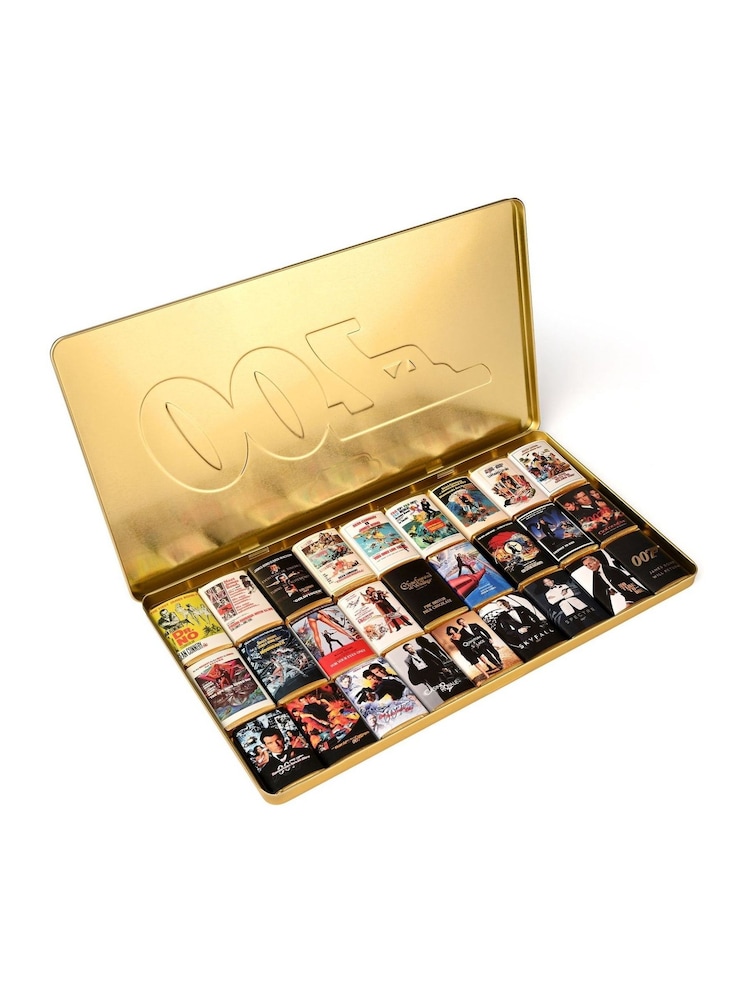 Charbonnel et Walker Mini 270g James Bond 007 Film Bars Posters - Image 1 of 3