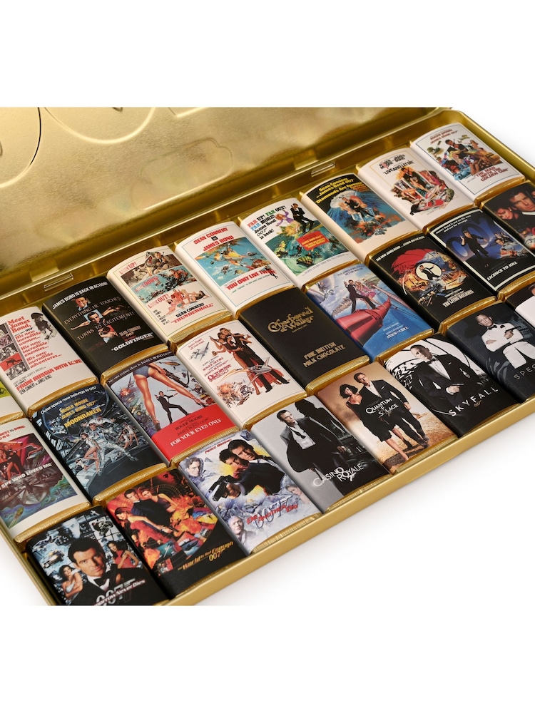 Charbonnel et Walker Mini 270g James Bond 007 Film Bars Posters - Image 2 of 3